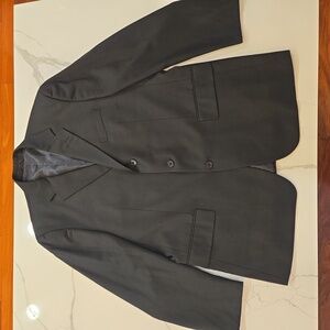 Xersus Mens Lana Wool Black Blazer Size 44